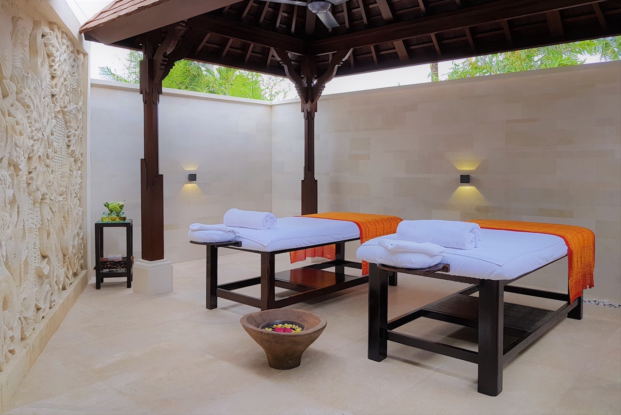 Lucifer Spa outdoor pavilion