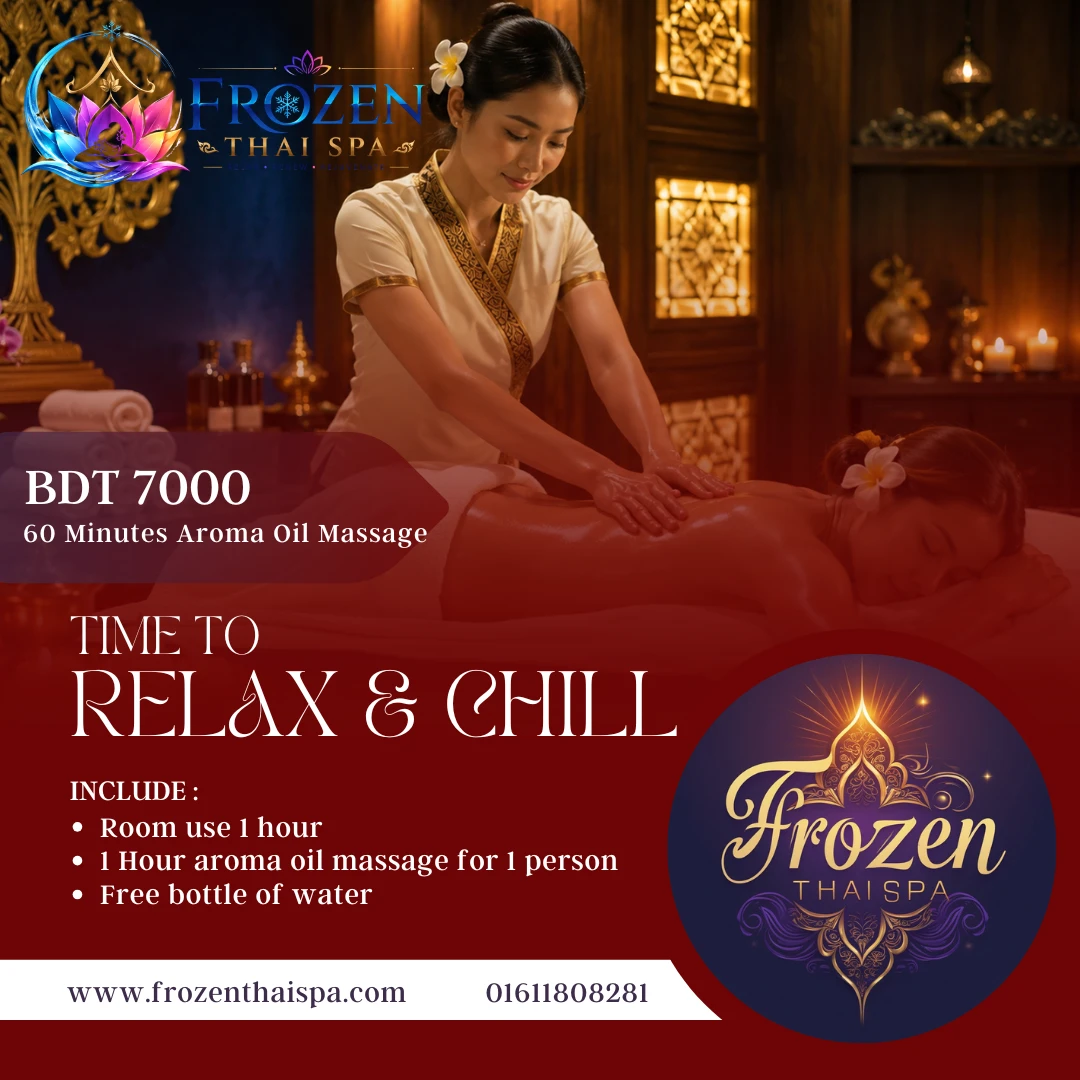 Aromatherapy Massage treatment at Lucifer Spa in Dhaka